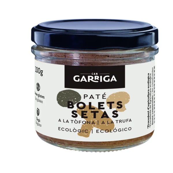 Paté de bolets a la tòfona